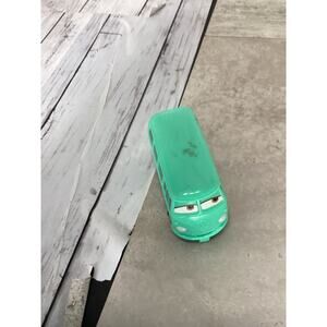 Disney Cars Fillmore Volkswagon Bus Peace Love Groovy McDonalds 2006 Vehicle Toy